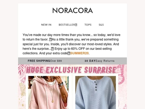 🎉As a Thank You — A Lovely Surprise Just for You✨