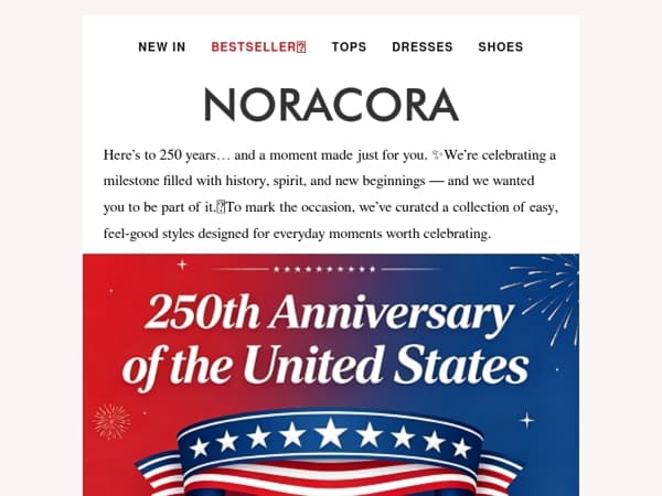 ✨A 250-Year Celebration, Made Just for You
