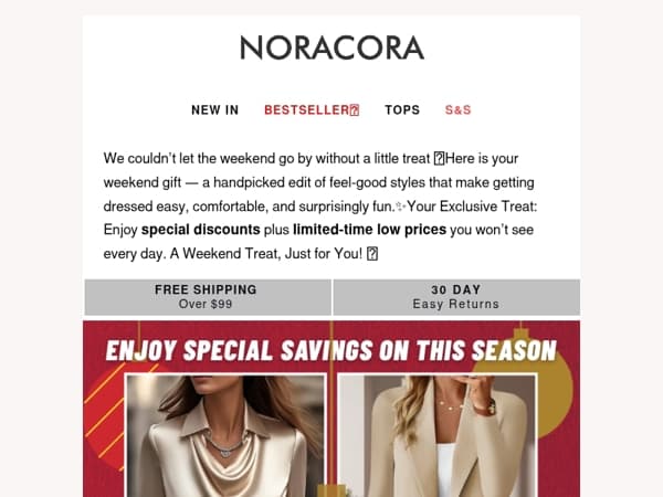 A Little Weekend Gift, Just for You🎁