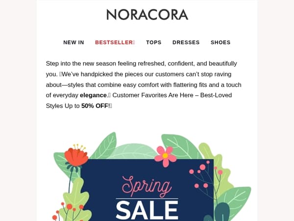 💐New Season, New You – Style Picks You'll Love, On Sale Now! Up to 50% OFF!😘