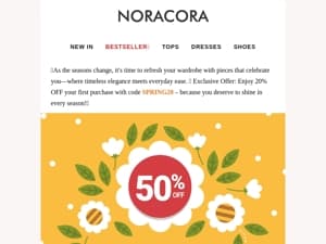 Discover Your Perfect Look This Season – Effortless Style Meets Comfort!🥳Enjoy Up to 50% OFF!🌟