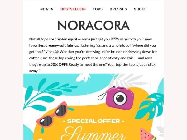 💕 Find Your Dream Top – Where Comfort Meets Chic, Up to 50% OFF!😆