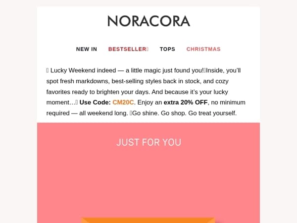 🎉 Lucky Weekend — A Little Magic Just for You! Up to 60% OFF! ✨