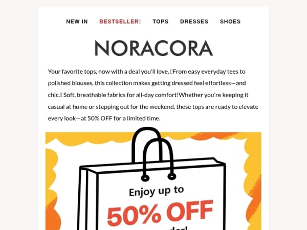 🌟 Your Top Pick Just Got Better – Stylish Steals at 50% OFF! 💃