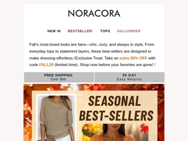 ✨ This Season's Best-Sellers – Customer Favorites Up to 50% OFF! 🏆