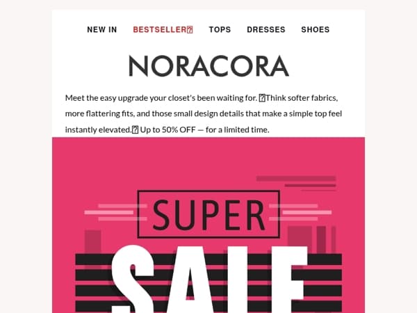 An Easy Upgrade for Everyday Tops 🥳 Up to 50% OFF