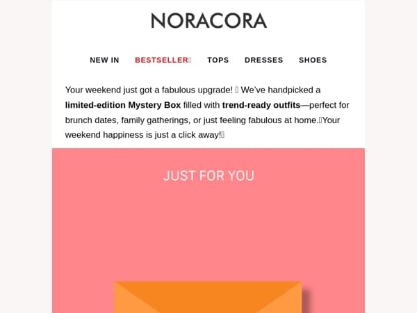 🧳 Pack Your Weekend with Joy! 😉Mystery Trend-Ready Outfits Inside – Up to 50% OFF + Free Surprise Gift! 🎁 