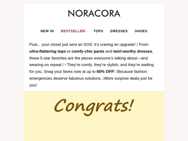 🌟 Your Wardrobe Called – It Wants These 5-Star Favorites! Up to 50% OFF!👑