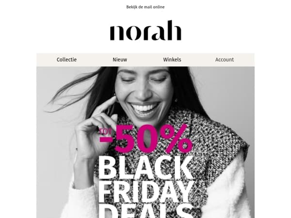 Shop Black Friday Deals vandaag!