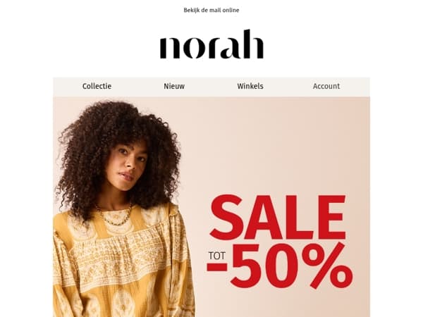 Nieuwe items toegevoegd: de sale is in volle gang!