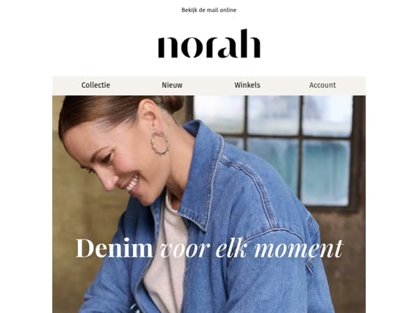 Norah Denim: jouw nieuwe favoriet 💙