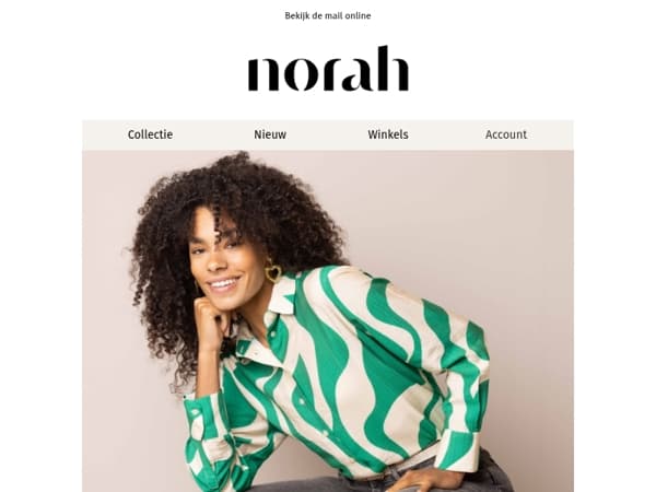 Nieuw | Groen kleurt je look 🍀