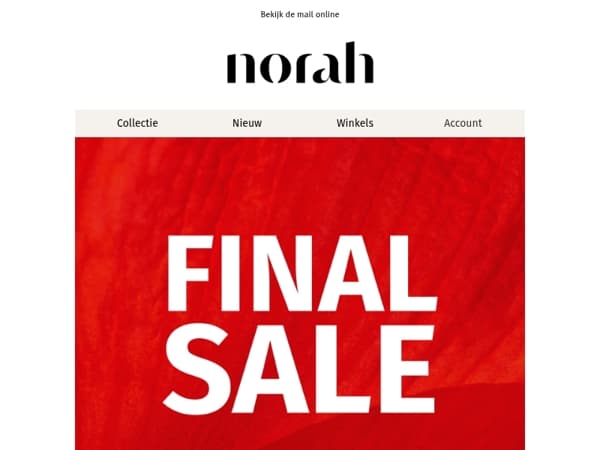 Nu -70% op alle Sale-items 🛍️