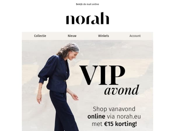 VIP-avond bij Norah 🥂🌙