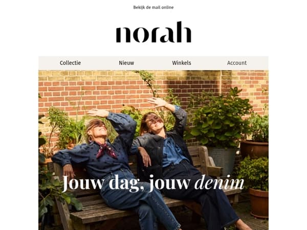 Denim die goed voelt én mooi staat