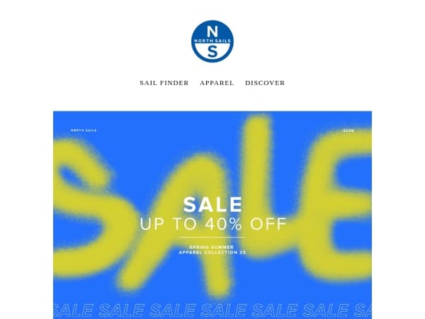 Summer Sale Continues. Up to 40% Off