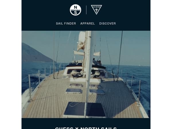 New: GUESS x North Sails