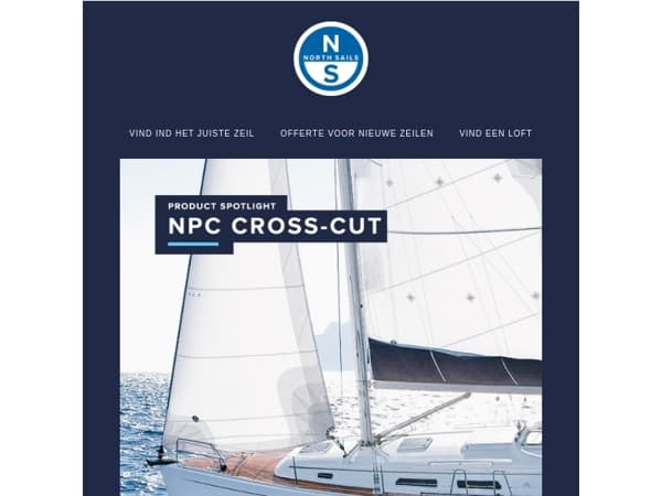 NPC CROSS-CUT voor alledaags zeilen