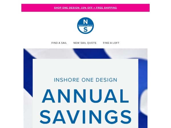 One Design Annual Savings Start Today