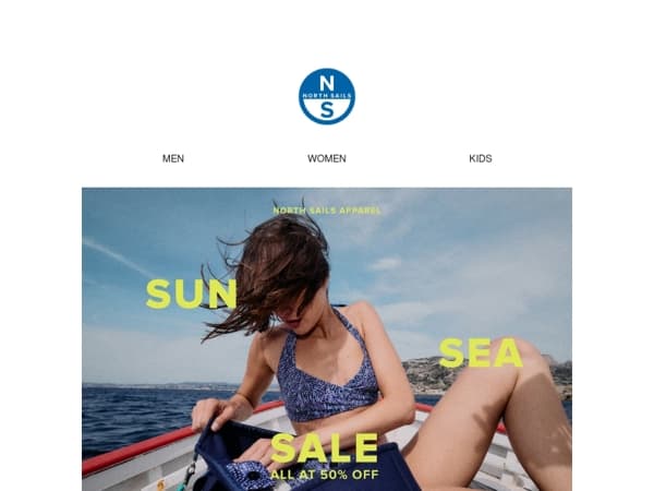 Get Beach-Ready With 50% Off