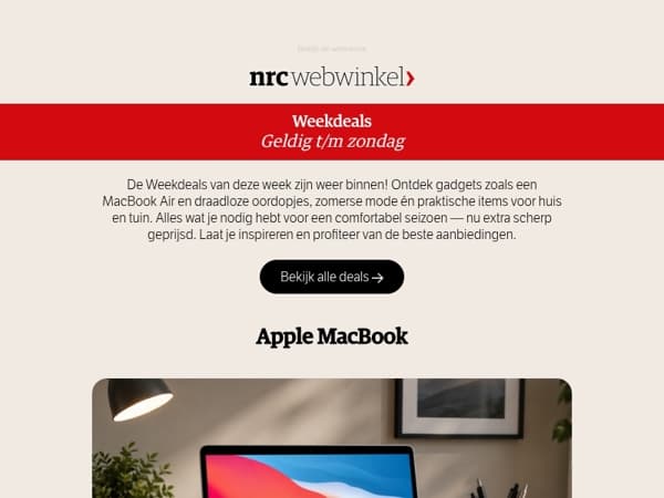 Mis de Weekdeals van deze week niet!