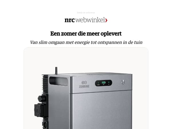 Deze zomer vraagt om een plan voor al die zon
