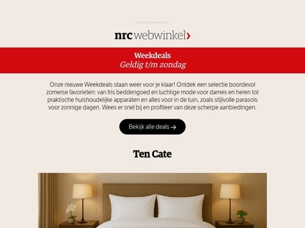 Mis de Weekdeals van deze week niet!