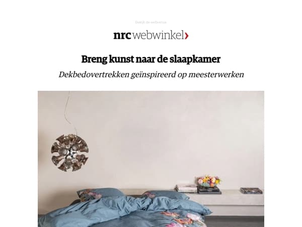 Nieuw: Mauritshuis dekbedovertrekken