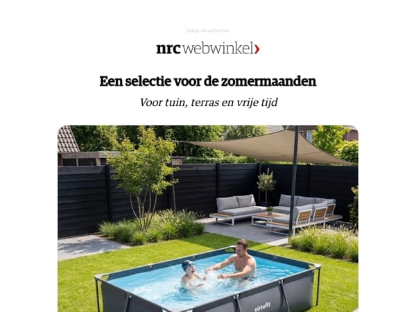 Verkoeling voor warme zomerdagen