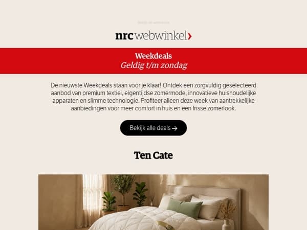 Mis de Weekdeals van deze week niet!