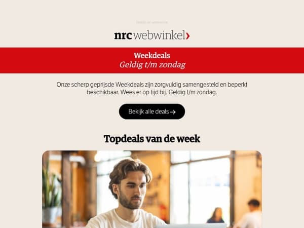 Mis de Weekdeals van deze week niet!