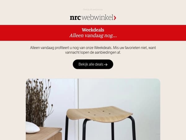 De laatste dag van deze Weekdeals