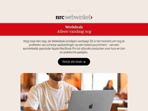 De laatste dag van deze Weekdeals