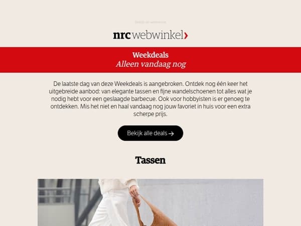 De laatste dag van deze Weekdeals