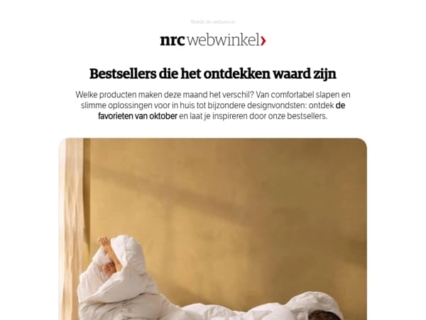Ontdek de favorieten van oktober