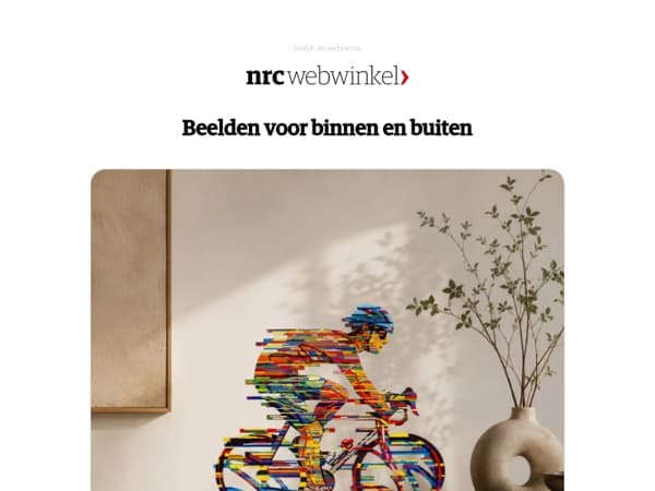 Voor jou: een kunstwerk, tuinhulp of een nieuwe hobby