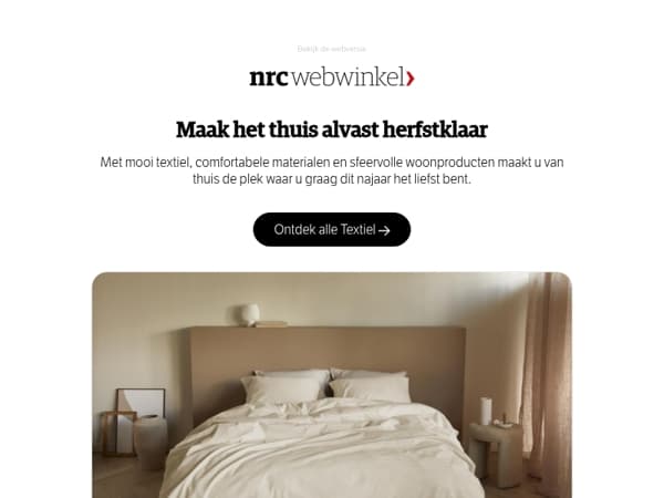 De zomer loopt af. Tijd om vooruit te kijken