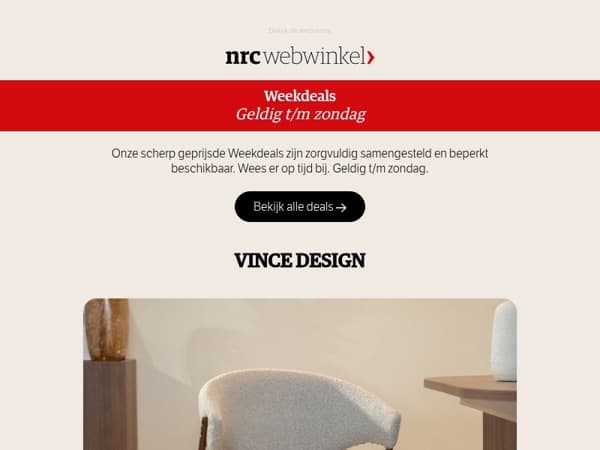 Mis de Weekdeals van deze week niet!