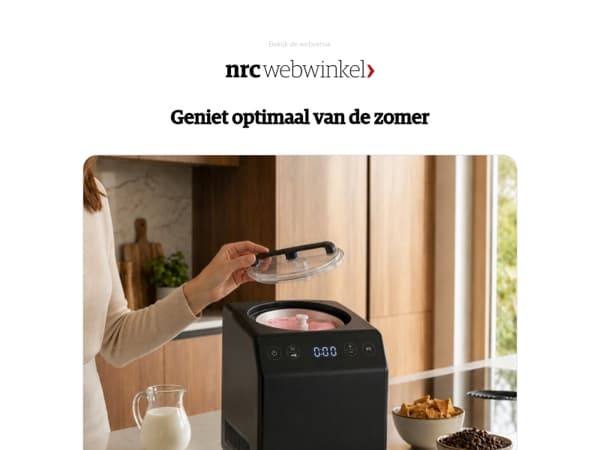 Haal het beste uit de warme dagen