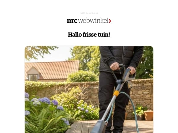 Maak je tuin zomerklaar