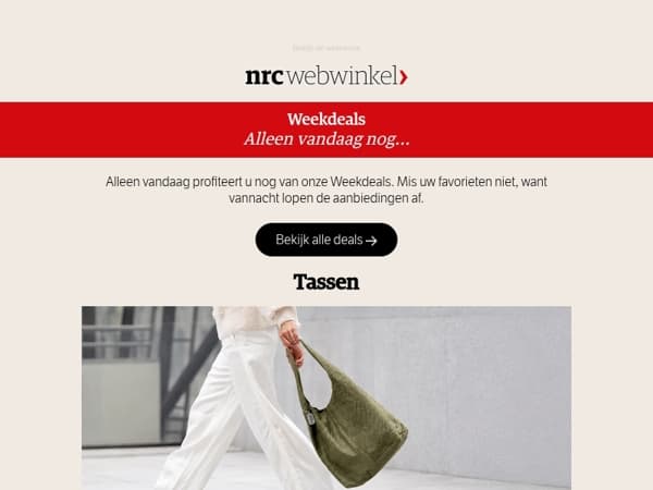 De laatste dag van deze Weekdeals