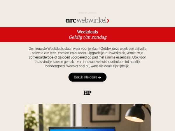 Mis de Weekdeals van deze week niet!