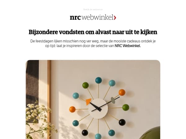 Cadeau-inspiratie: bijzondere vondsten voor de feestdagen