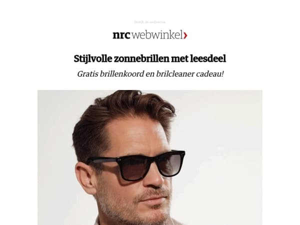 Ontdek onze nieuwe zonnebrillen met leesfunctie