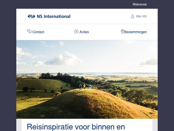 Drie ideeën voor uw volgende treinreis