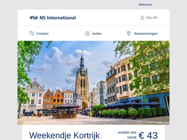 Tips voor uw volgende stedentrip! ☀️