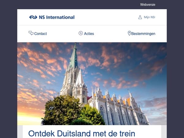 Maak kans op treintickets
