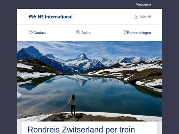 Rondreis Zwitserland of weekend Ieper