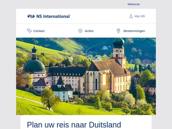 Plan uw reis naar Duitsland!
