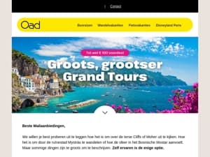 Groots, grootser, Grand Tours 🚌